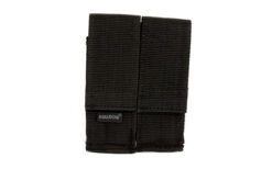 BULLDOG DBL MAG HLDR BLK