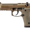 BERETTA M9A4 G CEN 9MM 4.8" 18RD FDE