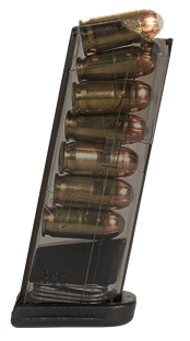 ETS MAG GLOCK 42 380ACP 7RD CARBON SMOKE