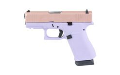 GLOCK 43X 9MM 15RD LAVENDER LUXE