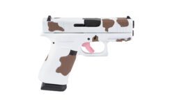 GLOCK 43X 9MM 15RD BRN COW PRINT - Image 2