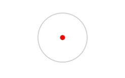 H-SUN 407C X3 RED OPEN PSTL 2MOA DOT - Image 4