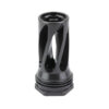 HUX FLASH HIDER QD 6 5/8X24 BLK