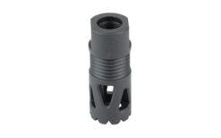 LBE FLASH HIDER TRI-PORTS 1/2X28 BLK - Image 2