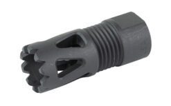 LBE FLASH HIDER TRI-PORTS 1/2X28 BLK - Image 3