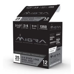 MIGRA STAXD STEEL 12GA 3.5 1-3/8OZ #2-4 25/10