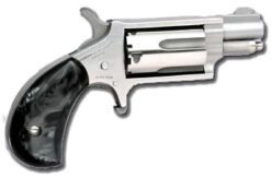 NORTH AMERICAN ARMS MINI 22MAG REV 1-1/8 SS BLKPRL
