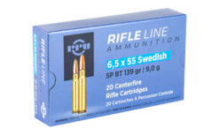PPU 6.5X55 SWEDISH SP 139GR 20/200 - Image 2