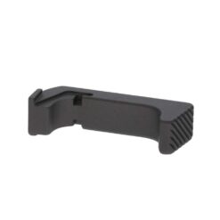 Rival Arms RA72G004A Magazine Release  Extended Black Anodized Aluminum for Glock 43X, 48