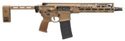 SIG MCX SPEAR PISTOL 5.56 11 IR FDE MLOK 30R