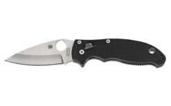 SPYDERCO MANIX 2 BLACK G10 PLAINEDGE - Image 2