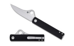 SPYDERCO ESSENZA ALUM 3.19" BLACK