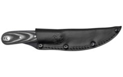 SPYDERCO BOW RVR G-10 BLK/WTE W/STH - Image 2