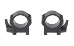 WARNE MAXIMA 1" HRZ QD MED RINGS BLK