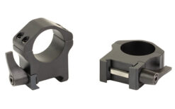 WARNE MAXIMA 1" HRZ QD HI RINGS BLK - Image 2