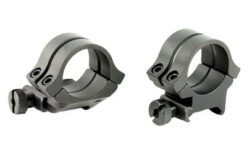 WEAVER QUAD LOCK RNGS 1" HI EXT MBLK
