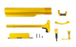 XTS AR15 ANODIZED PARTS KIT GOLD