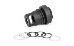 YHM MINI QD MUZZLE BRAKE 9MM 1/2"-28 - Image 2