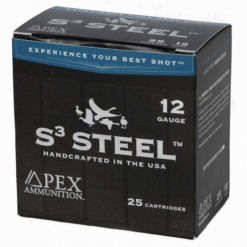 APEX 12G 3" S3 STEEL1 1/4OZ BB 25RD