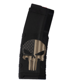 BRO 30RDMAG LSRD FLAG SKULL