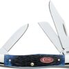CASE MED STKMN 3BL 35/8" NAVY BONE