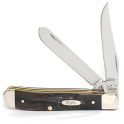 CASE M TRAPR 31/2" 2BL JIG BUF HORN