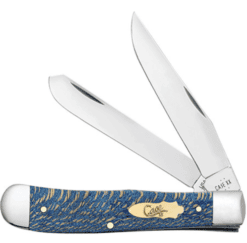 CASE TRAPPR 41/8" 2BL BLUE SYCAMORE