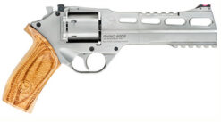 CHI RHINO 60DS 357 NICKEL 6" 6RD