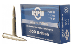 PPU 303 BRIT 174 FMJ 20BX