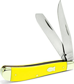 SCHR TRAPPER 2BLD 37/8" YELHDL