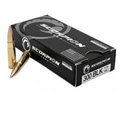 SCORPION 300 BLK 147GR FMJ 20/BOX
