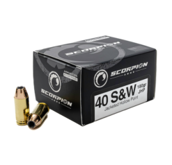SCORPION 40 S&W 180GR JHP 20/BOX