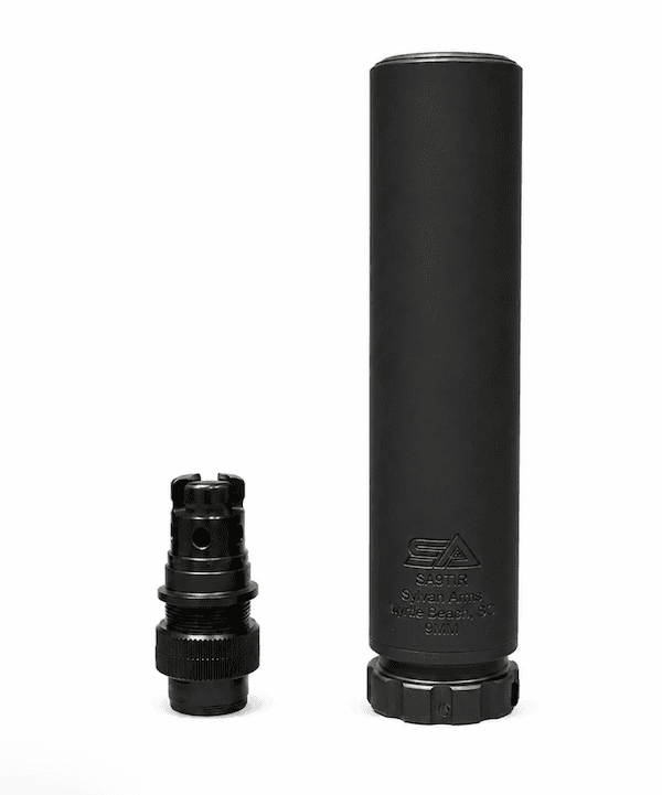 SYLVAN 9MM TITANM 1/2X28 DT SUPPRSR