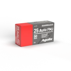 AGUILA 25 AUTO FMJ 50GR 50RD BOX 20 BXS PER CS