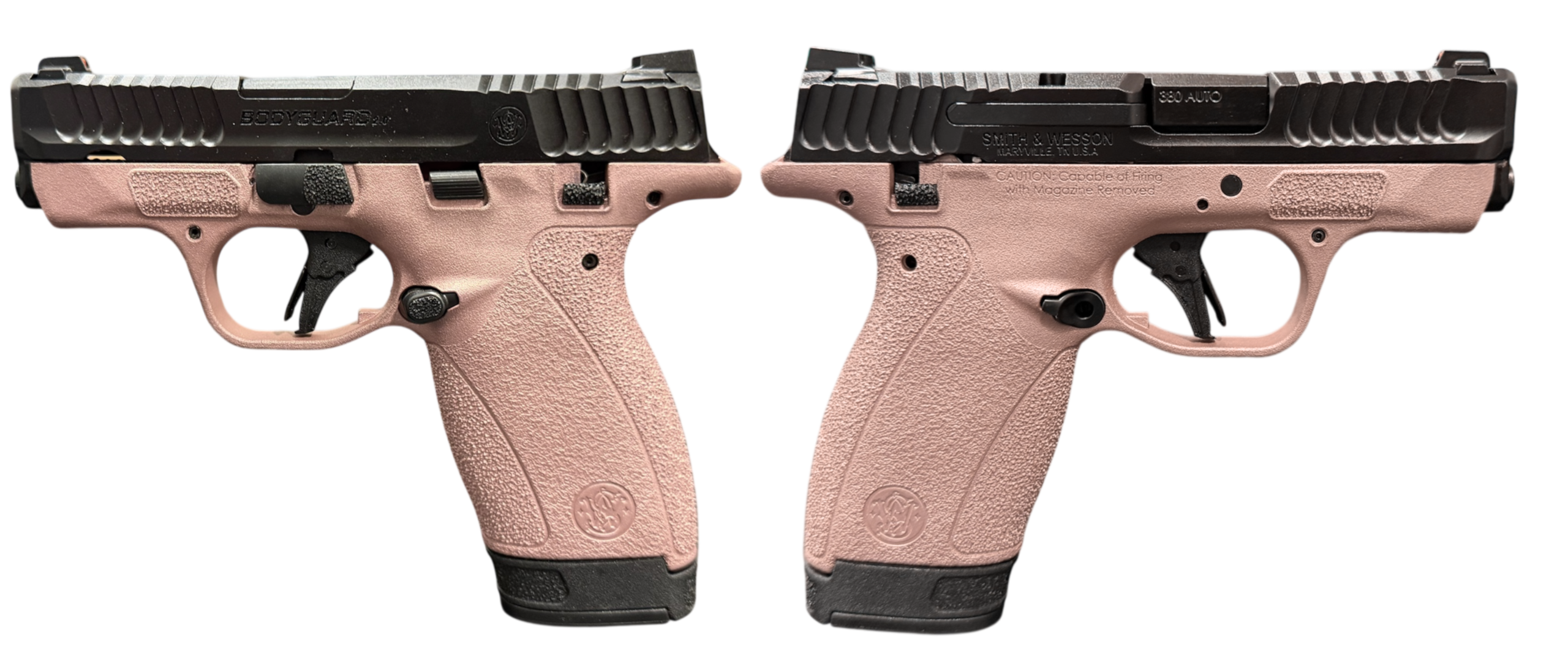 SMITH & WESSON BODYGUARD 2.0 380ACP PISTOL T.S. ROSE GOLD FRAME ORION EXCLUSIVE 1-12RD 1-10RD MAG