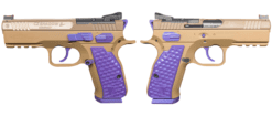 CZ SHADOW II COMPACT PEANUT BUTTER & JELLY 9MM PISTOL 4" 2-15RD MAGS