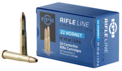 PPU 22 HORNET 45GR SP 50RD BOX 20 BOXES PER CASE