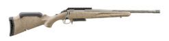 RUGER AMERICAN G2 RANCH RFL 243 WIN 16.1" FDE SPLATTER 3RD AI STYLE MAG