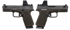 RUGER RXM 9MM PISTOL 4" PORTED BBL ODG/CRUSHED SILVER MAGPUL EHG, O.R. 2-15RD MAGS