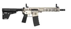 HI POINT HP15P 300BLK SILVER PISTOL 10.5" BBL, 9.5" MLOK BLADE/BRACE 1-30RD MAG