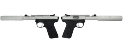 RUGER MARK IV 22/45 22LR PISTOL 4.4" T.B. WHITE 2-10RD MAGS