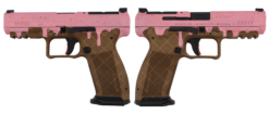 CANIK METE SFT ONE SERIES 9MM STRAWBERRY ICE CREAM PSTL 4.46 BRL 1-18RD MAG