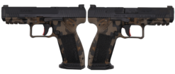 CANIK METE SFT ONE SERIES 9MM RHODESIAN TAN PSTL 4.46 BRL 1-18RD MAG