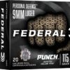 FDR 9MM 115GR PUNCH JHP 20RD