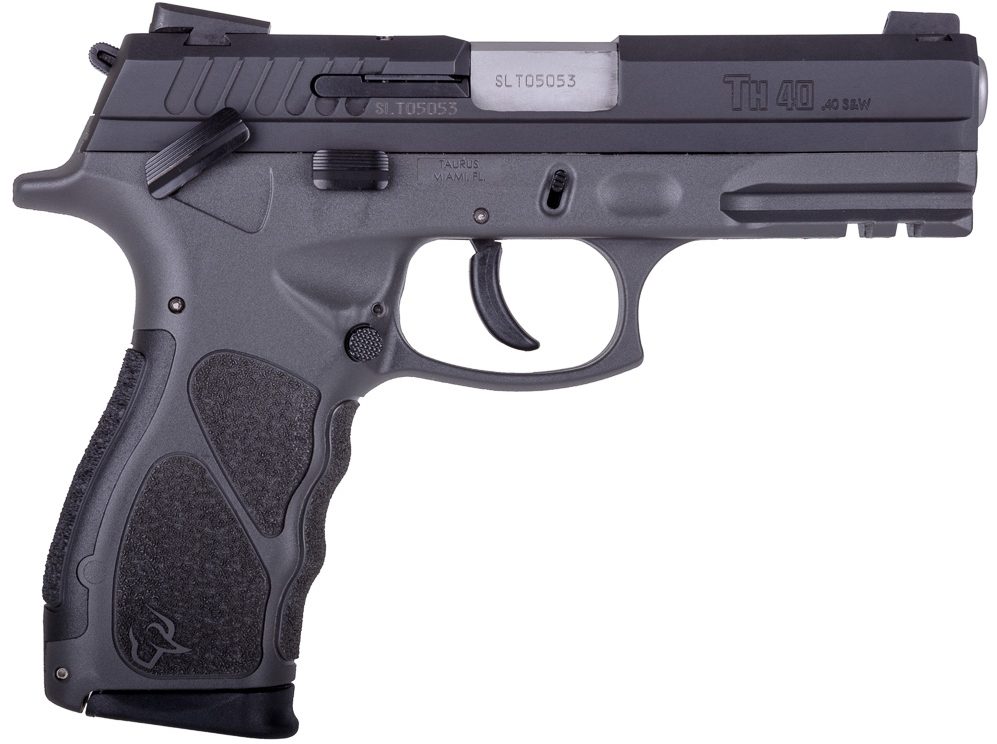 TAURUS TH40 40S&W BLK/GRAY 4.3" 15+1#
