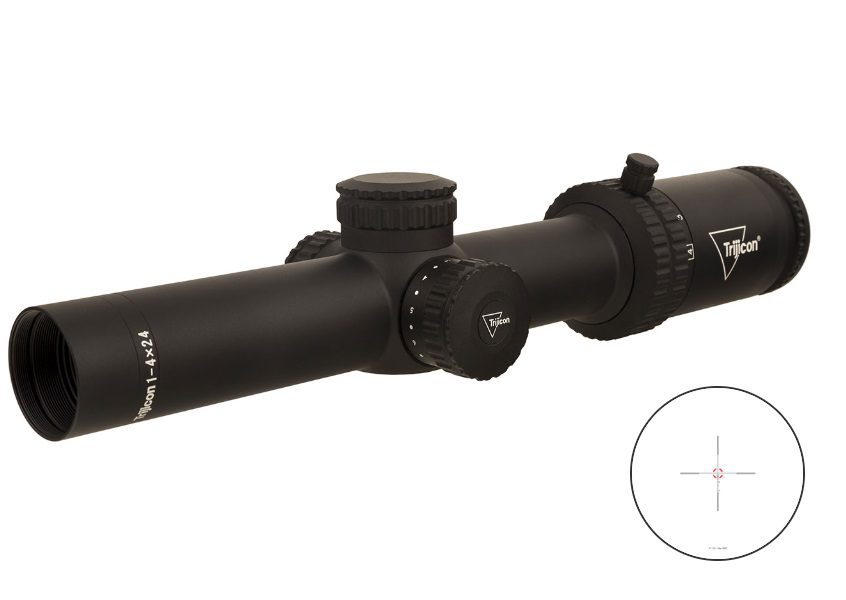 TRIJICON CREDO 1-4X24 BLK 30MM BDC RED